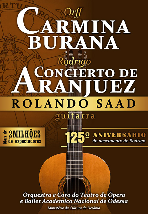 CARMINA BURANA ARANJUEZ | GRANDE ORCH SINF. E CORO