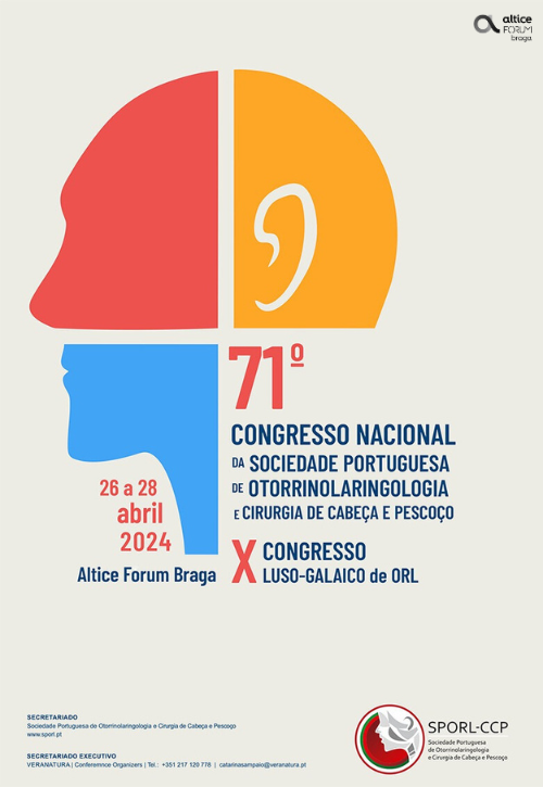 71.º Congresso Nacional da Sociedade Portuguesa de Otorrinolaringologia e Cirurgia de Cabeça e Pescoço