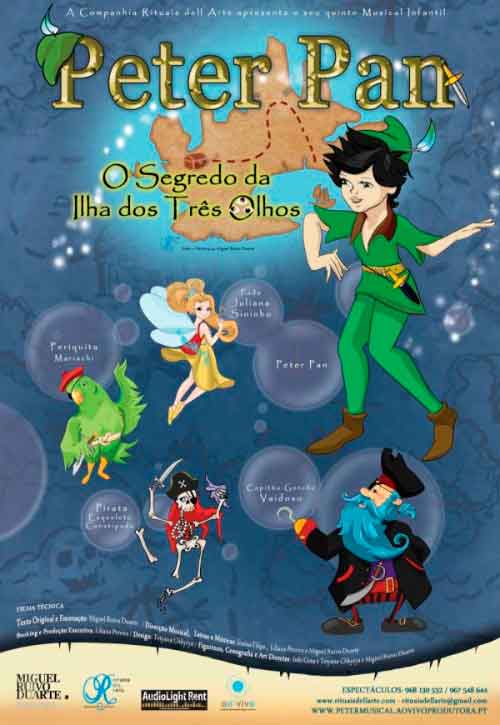 Peter Pan e a Ilha dos 3 Olhos